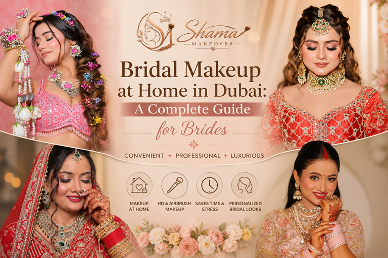 Bridal Makeup at Home in Dubai: A Complete Guide for Brides